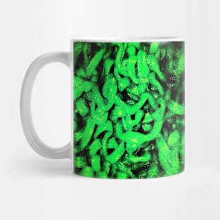 Scary Green Ramen Mug